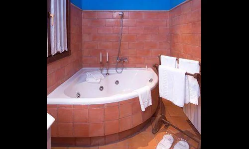 jacuzzi de la Suite en La Casita de Cabrejas