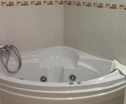 Foto de la bañera de hidromasaje que se encuentra en Bellavista Duplex Superior
