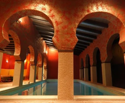Foto del hammam que se encuentra en la casa Antaviana Cantabria 
