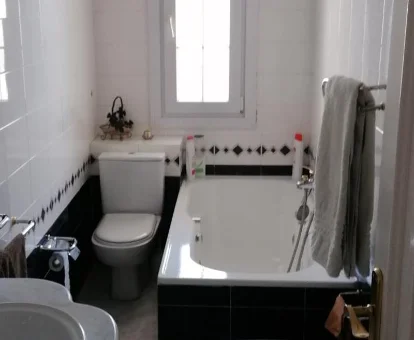 Foto de la bañerad e hidromasaje de la casa Atico