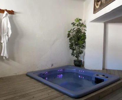 Foto del jacuzzi de la Casa Prat 
