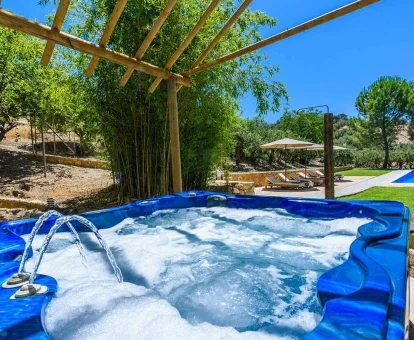 Foto del jacuzzi exterior de El Molino de las Palomas 
