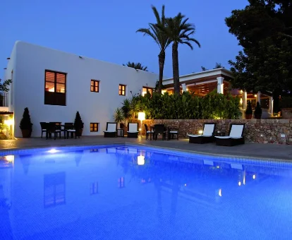 Foto de la piscina del Hotel Rural & Spa Can Curreu 

