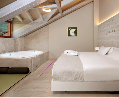 Foto de la habitación con bañera de hidromasaje del Mediodía Premium Apartments Adults Only 