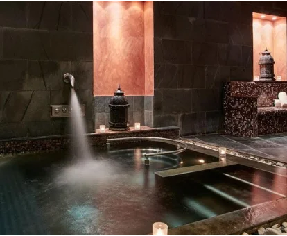 Foto de la saunque se encuentra en Ornate Holiday Home in Torre Pacheco with Sauna and Jacuzzi