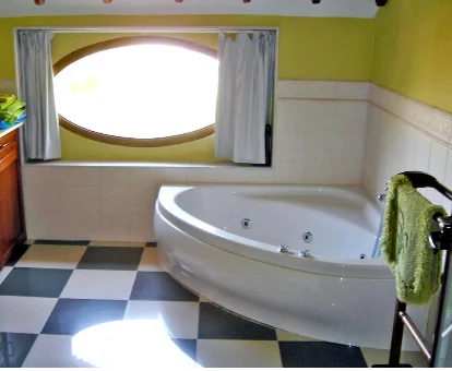 Foto de la bañera de hidromasaje de la Villa El Balcon