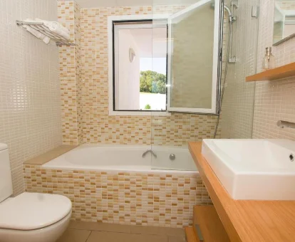 Foto del jacuzzi que se encuetra en la Villa Jamaica 