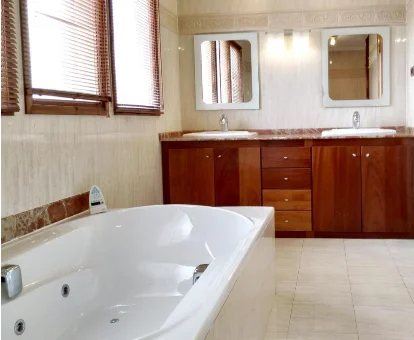 Foto de la bañera de hidromasaje se la Villa Merce 
