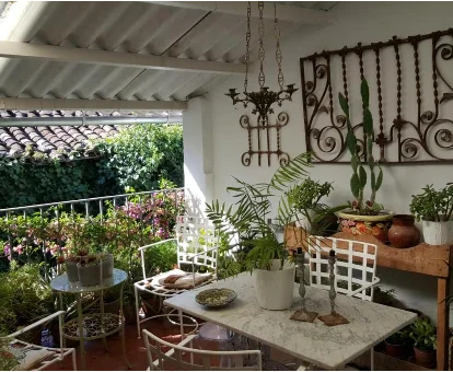 Terraza de la casa para adultos 