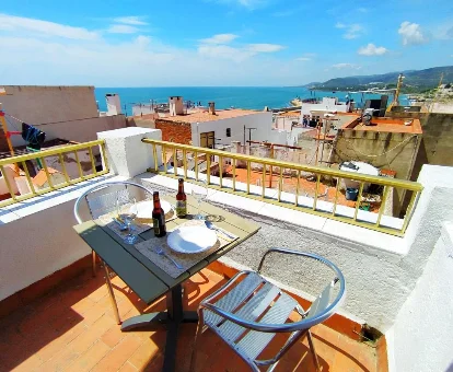 Apartamento con vista al mar y para adultos, Casas del Castillo en Peñíscola