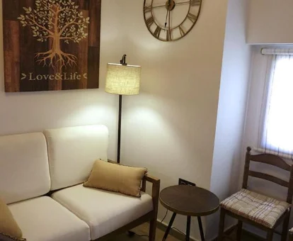 Sala de estar del alojamiento 