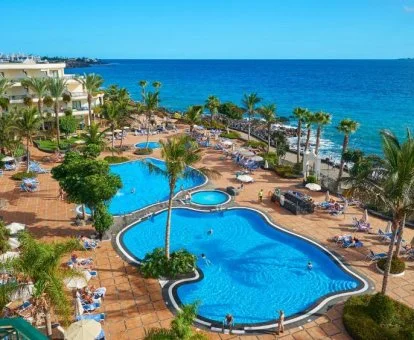 Interior del Hipotels Natura Palace Adults Only en Playa Blanca