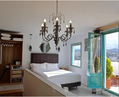 Habitación del Hostal Boutique Olvido 22 Peñíscola