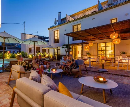 Terraza del hotel Boutique La Serena - Adults Only en Altea