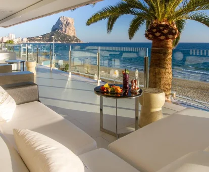 Terraza del Gran Hotel Sol y Mar - Adults Only en Calpe