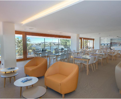 Interior del hotel THB Los Molinos - Adults Only en Ibiza Town