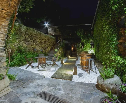 Zona de reposo del Hotel Santa Maria Relax en Taull