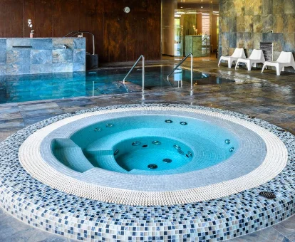 Spa del hotel Aguas de los Mallos en Murillo de Gállego