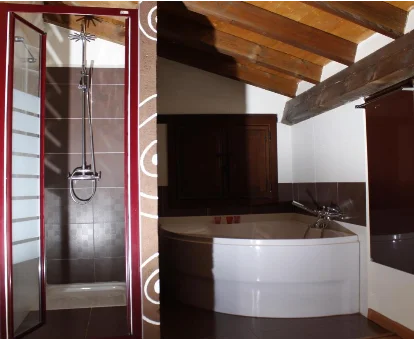 Cuarto de spa de los apartamentos Peña Negra, La Garganta 