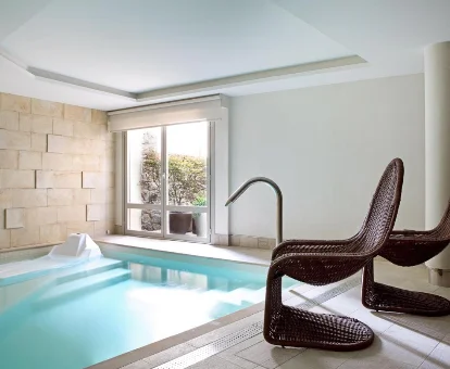 Centro spa del Hotel Artesa Suites en Santo Tomé del Puerto