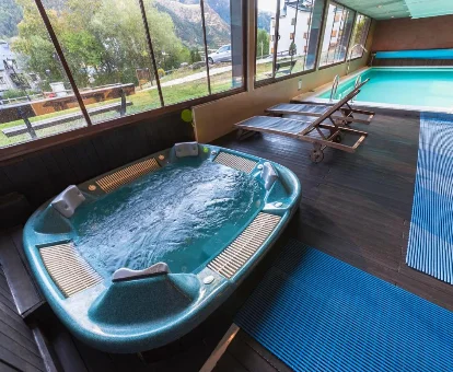 Spa del Aparthotel Serrato en Sallent de Gállego