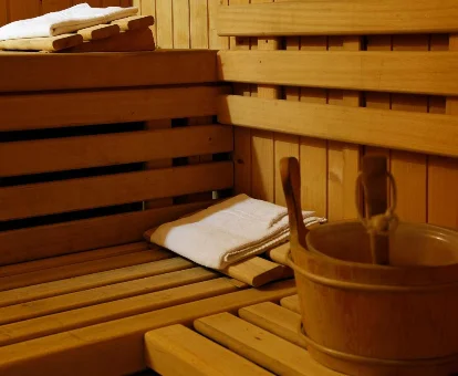 Sauna del Spa del Hotel Axor Feria en Madrid
