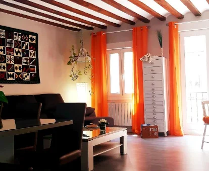 Zona de estar del apartamento Corazón de Portales en Logroño