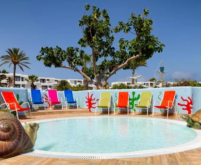 Bañera de hidromasaje del hotel H10 en Costa Teguise