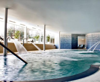 Bañera de hidromasaje del Gran Hotel del Sella en Ribadesella