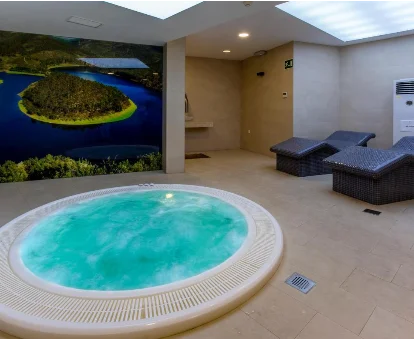 Spa del Hotel Hurdes Reales en Las Mestas