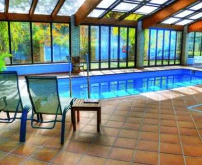 Piscina del Hotel con spa Moli de I'Hereu en Ráfales