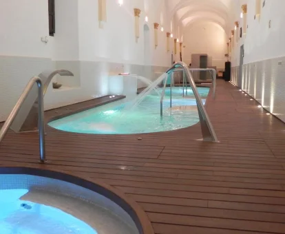 Spa del hotel Monasterio De Piedra en Nuévalos