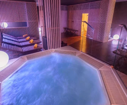 Spa localizado en el hotel Mónica en Cambrils