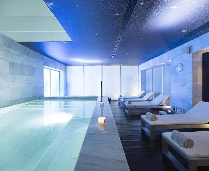 Zona de spa del Hospedaje Palacio de los Patos en Granada