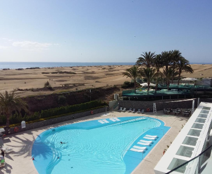 Piscina al aire libre del Hotel con spa Santa Mónica En Playa del Ingles 