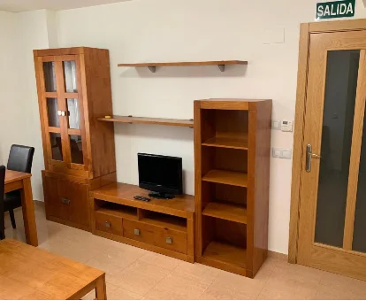 Sala de estar del apartamento con centro de bienestar Segeda en Calatayud