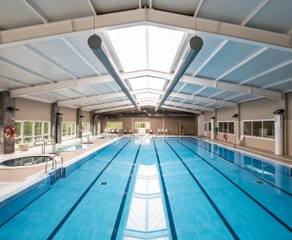 Spa del hotel Villa Virginia en Sabiñánigo