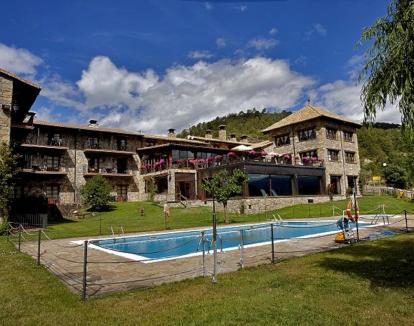 Foto de este encantador hotel de montaña en los Pirineos Aragoneses.