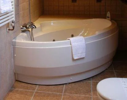Foto del jacuzzi privado de la Suite del hotel.