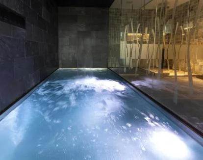 Foto de la Suite con piscina privada y una maravillosa terraza al aire libre.