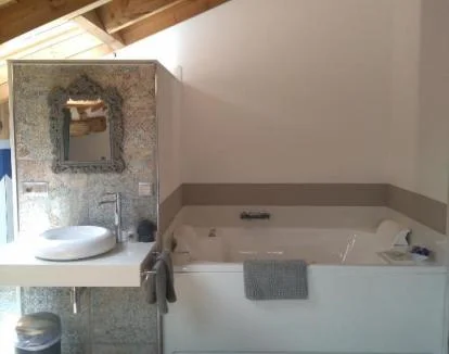 Foto de la Suite con jacuzzi privado, aire acondicionado y hermosas vistas.