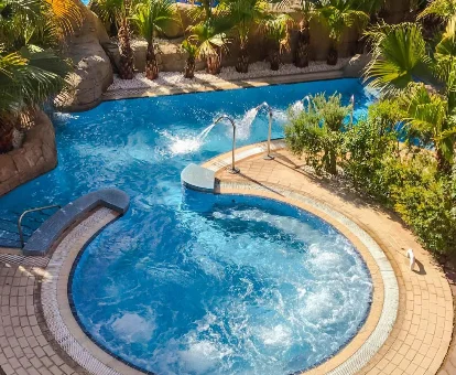 Foto del circuito termal exterior del Hotel Blancafort Spa Termal