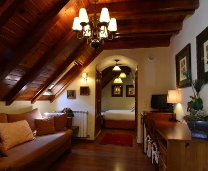 Foto de la suite del Hotel Colomers