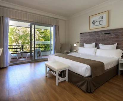 Foto de la Habitación Doble Superior con terraza del Hotel Jerez & Spa 

