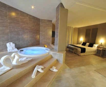 Foto de la Suite con bañera de hidromasaje que se encuentra en el Hotel Luve