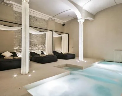 Foto del centro de spa vegano del hotel.