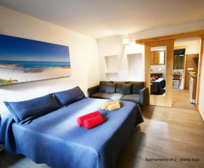 Interior de uno de los apartamentos del complejo.