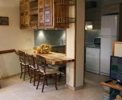 Interior de uno de los coquetos apartamentos del complejo.