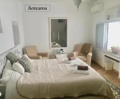 Una de las coquetas habitaciones de este hotel boutique.