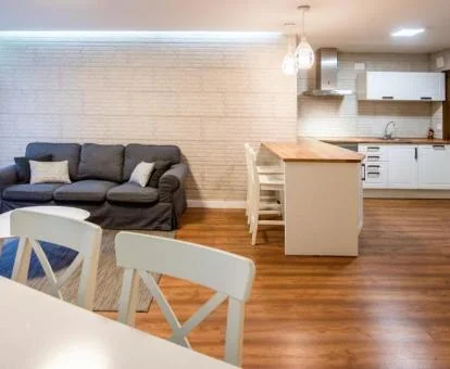 Interior de una de las casas de este establecimiento rural.